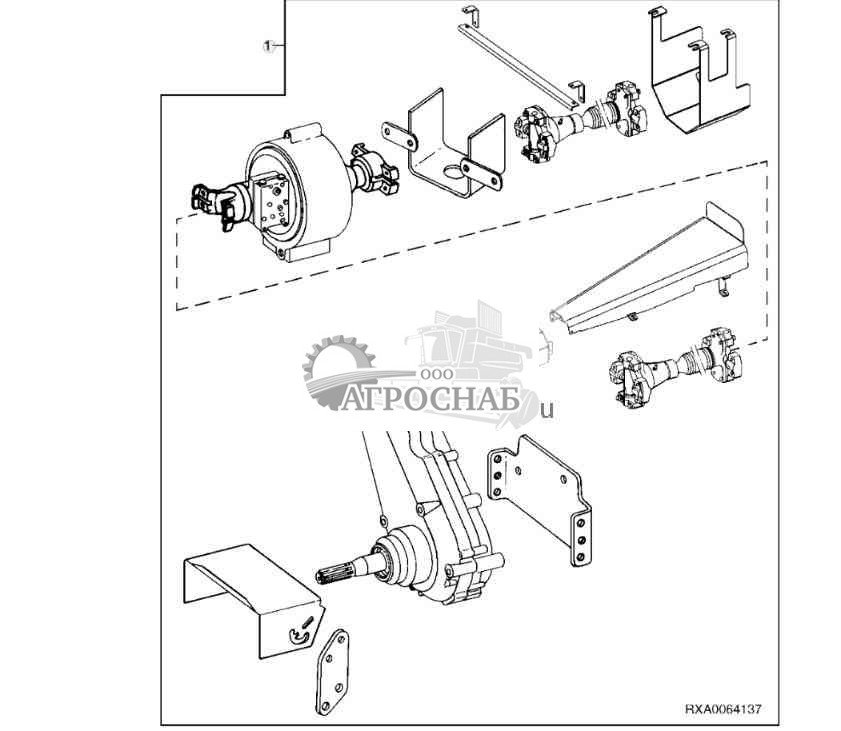Complete PTO Assembly 